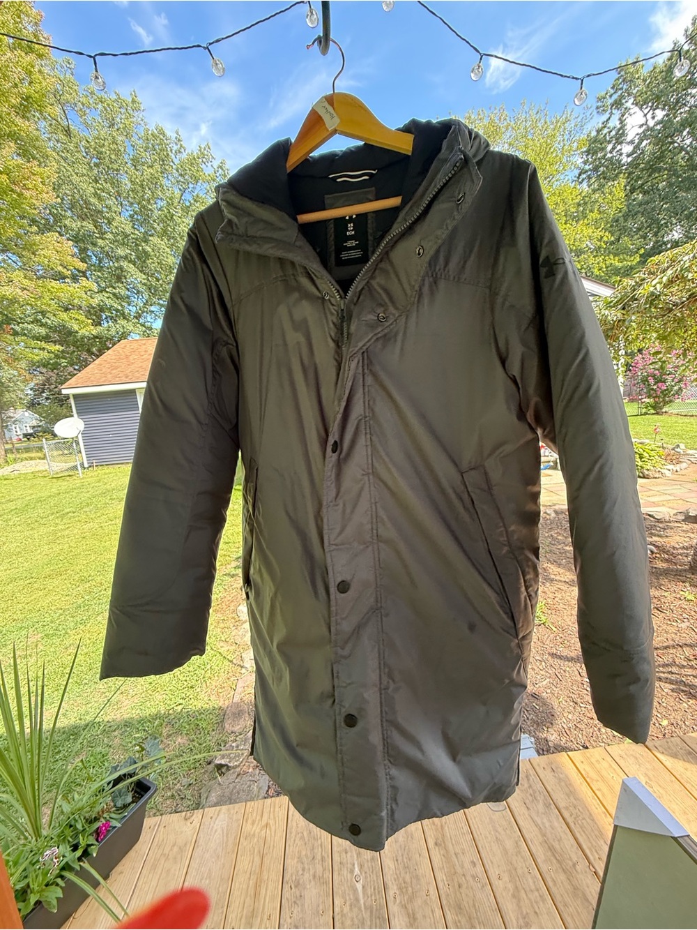 Under Armour Grey Puffer Coat